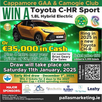 Cappamore GAA Car Draw