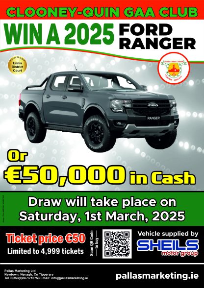 Clooney-Quin GAA Ford Ranger Draw