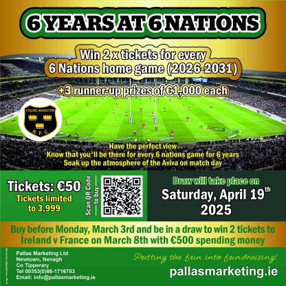 Young Munster RFC - 6 Years at 6 Nations