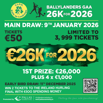 Ballylanders GAA 30k Draw