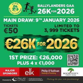Ballylanders GAA 30k Draw