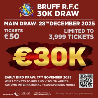 Bruff RFC 30k Draw
