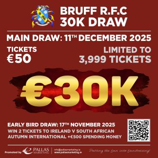 Bruff RFC 30k Draw