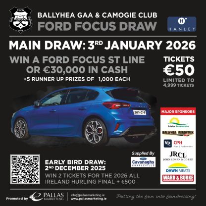 Ballyhea GAA Car Draw