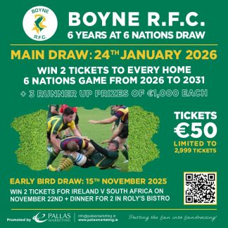 Boyne R.F.C. - 6 Years at 6 Nations