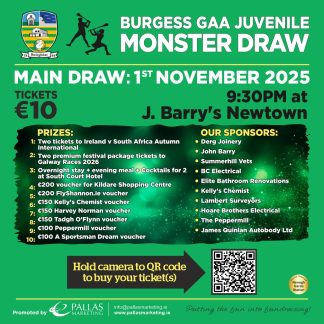 Burgess GAA Juvenile Monster draw