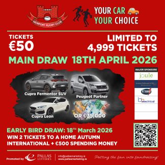 Newport Rugby Club Car Draw