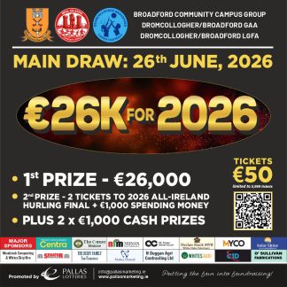 Dromcollogher / Broadford 26k for 2026