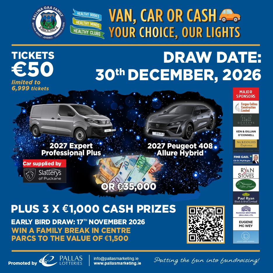 Ballina GAA Car Draw