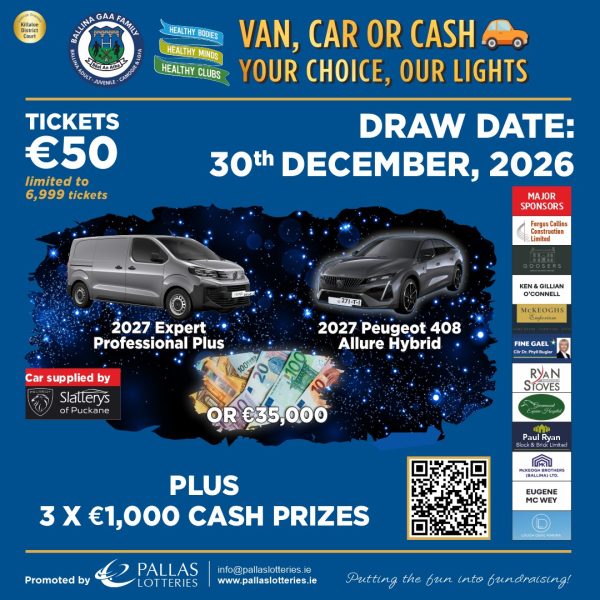 Ballina GAA Car Draw